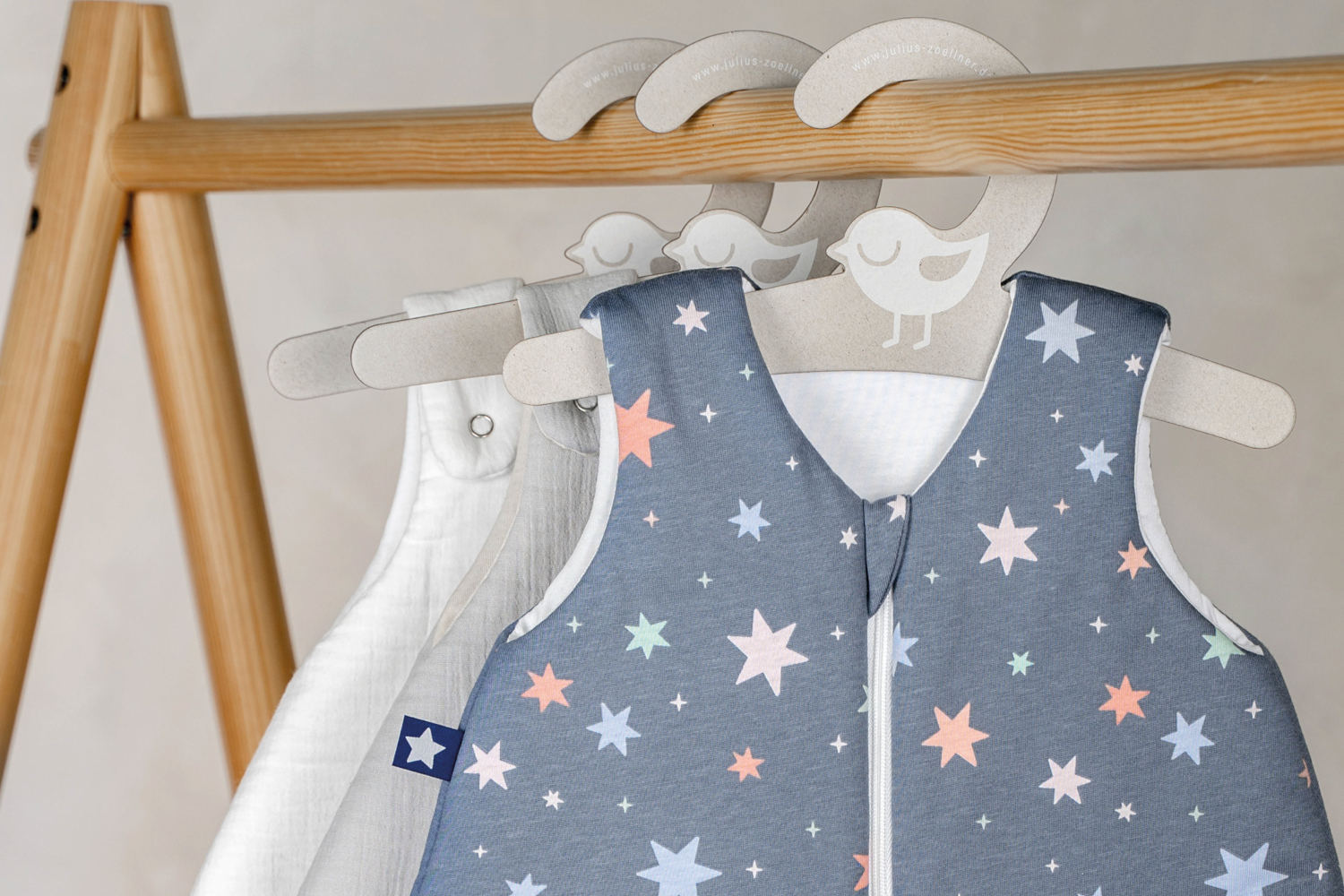 Julius Zöllner Kinderschlafsack Jersey Shiny Stars, waschbar 