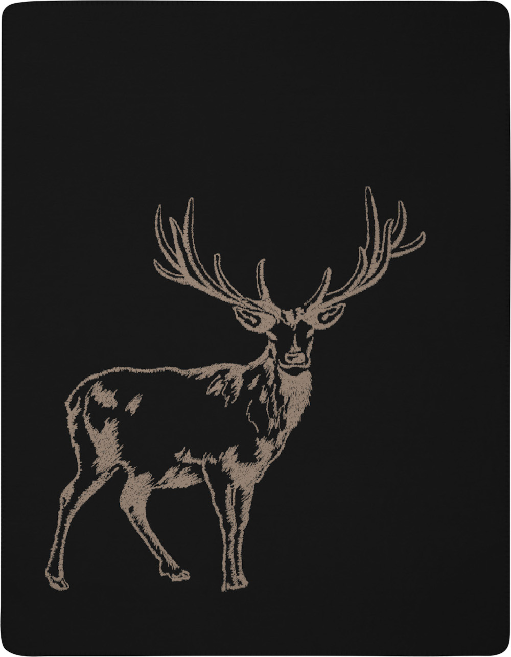 Biederlack Schlafdecke Deer 150x200 cm, Hirsch